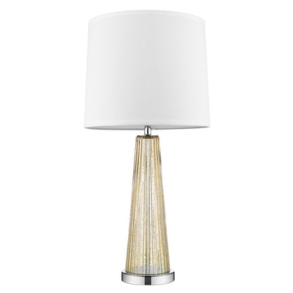 Chiara 14" Table Lamp, Chrome