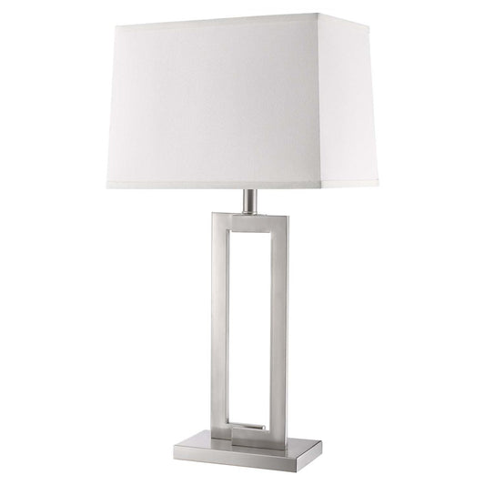 Riley Table Lamp, Nickel
