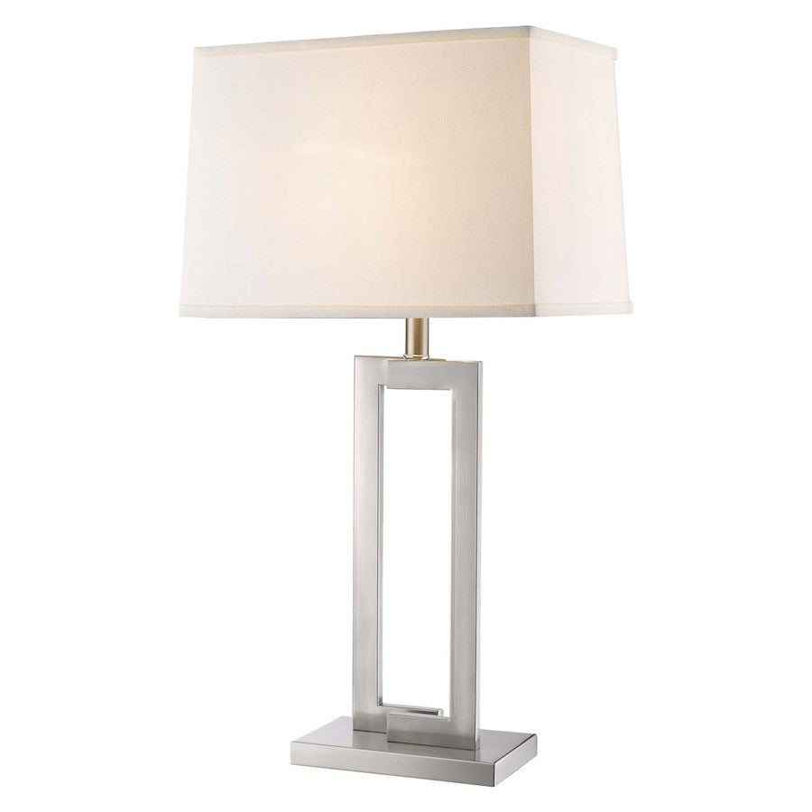 Riley Table Lamp, Nickel