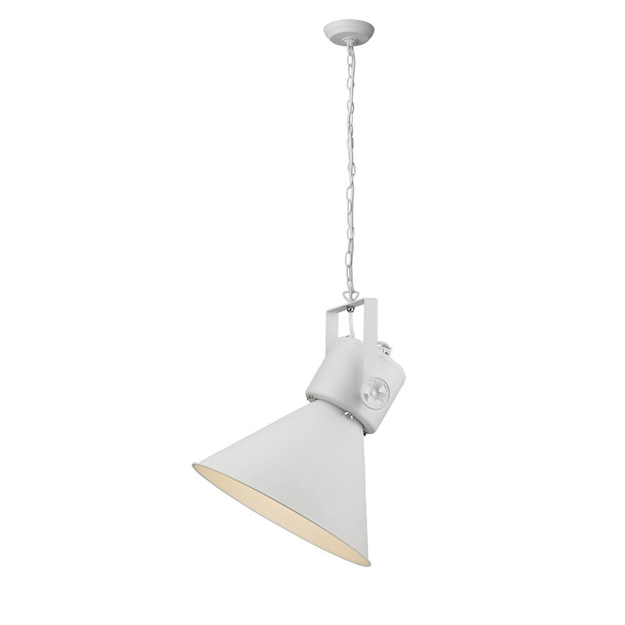 Pendant, White
