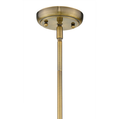 12 Light Chandelier, Brass
