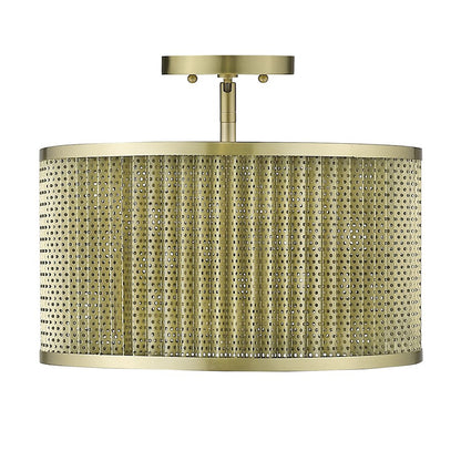 4 Light Convertible Pendant, Gold