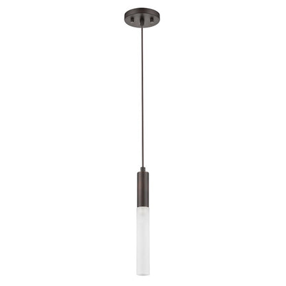 1 Light Pendant, Bronze
