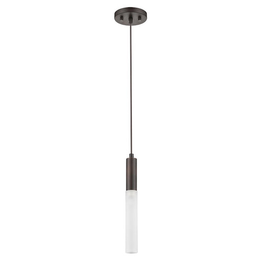 1 Light Pendant, Bronze