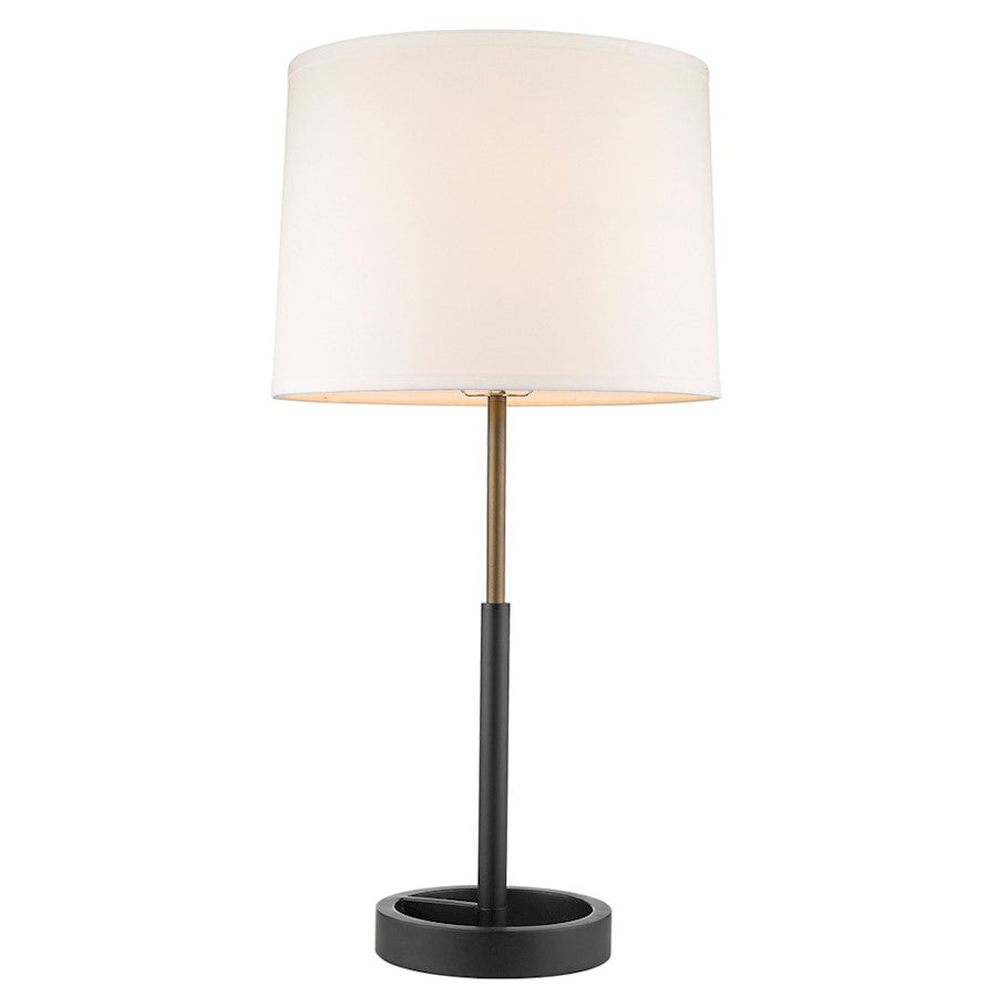 Rotunda Table Lamp, Black