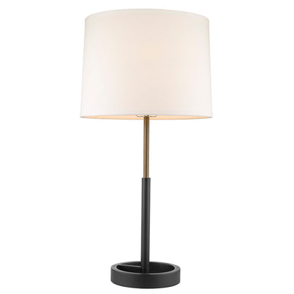 Rotunda Table Lamp, Black