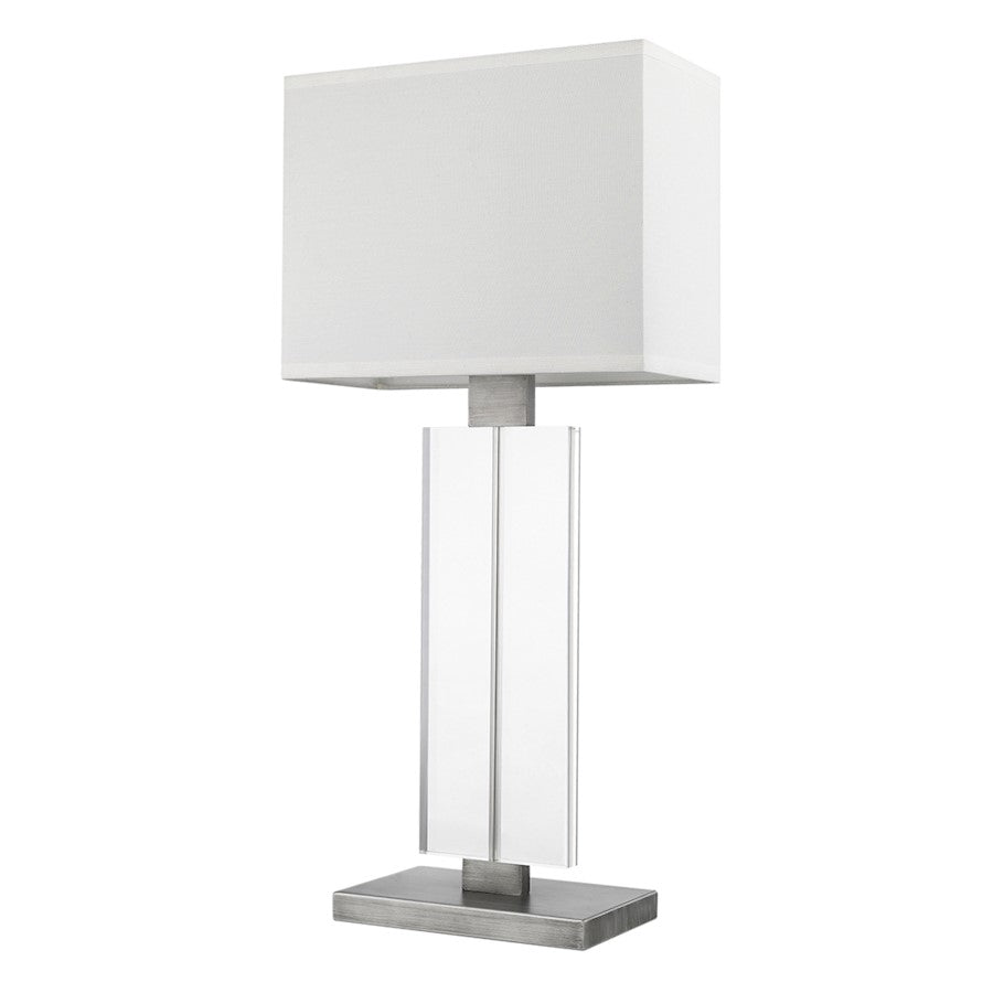 Shine Table Lamp, Pewter