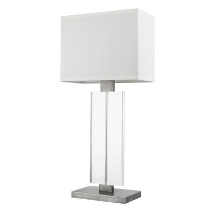Shine Table Lamp, Pewter