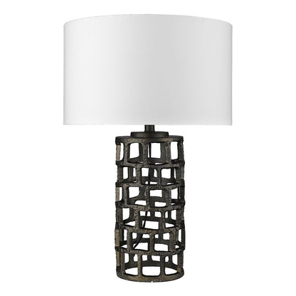 Vallin Table Lamp, Black Gold