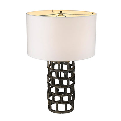 Vallin Table Lamp, Black Gold