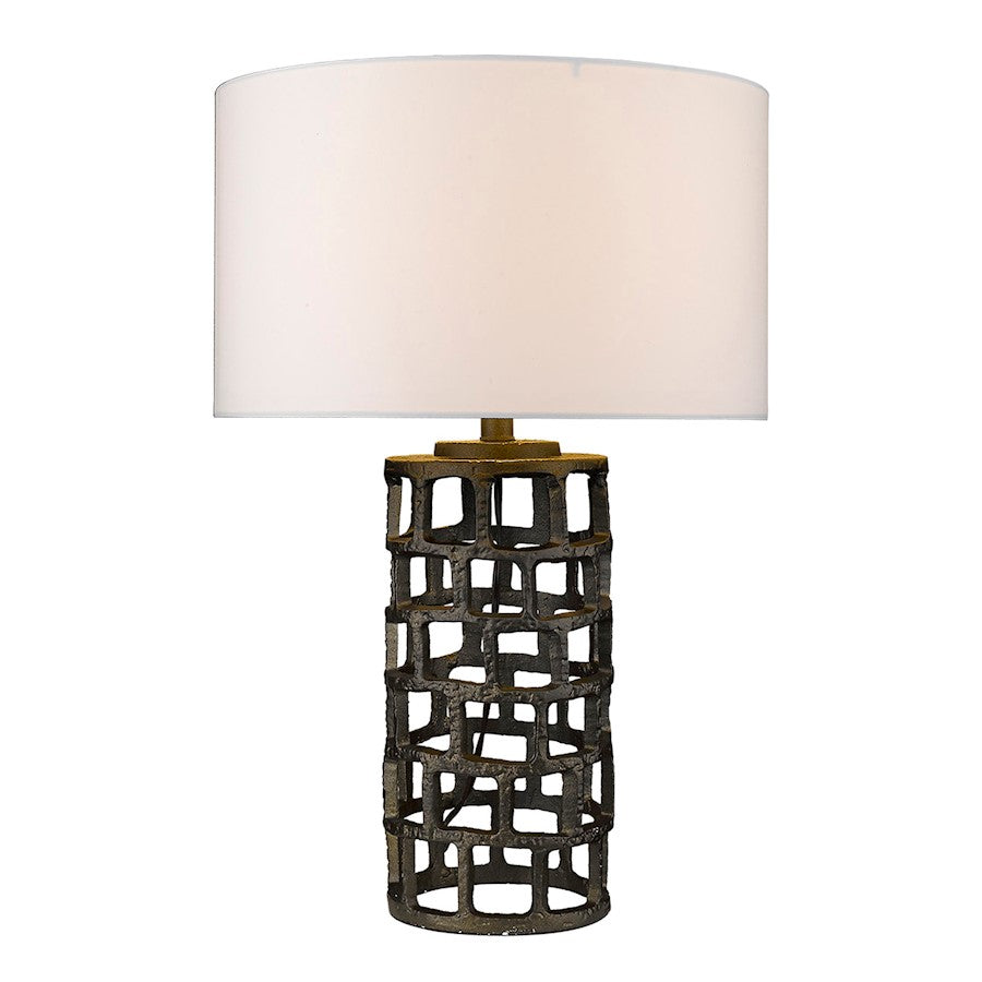 Vallin Table Lamp, Black Gold