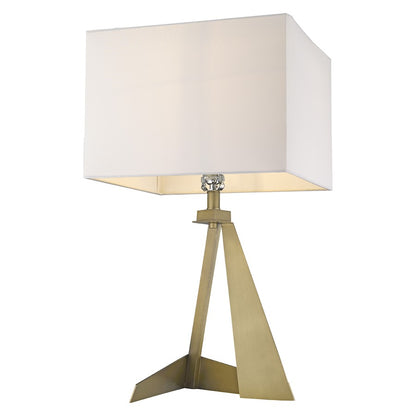 Stratos Table Lamp, Brass