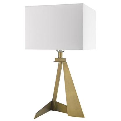 Stratos Table Lamp, Brass