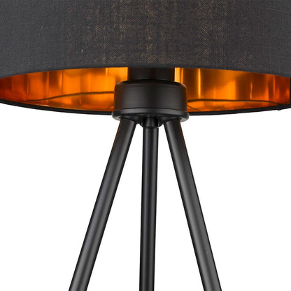 Morenci Table Lamp, Black