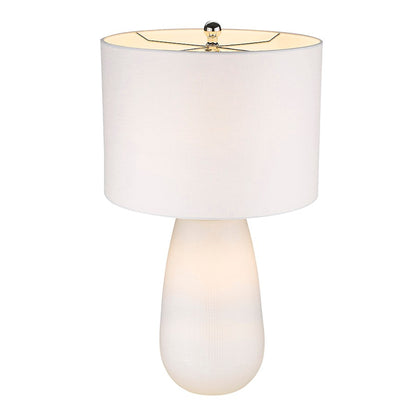 Trend Home 16" Table Lamp, White