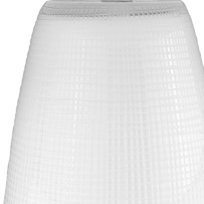 Trend Home 16" Table Lamp, White
