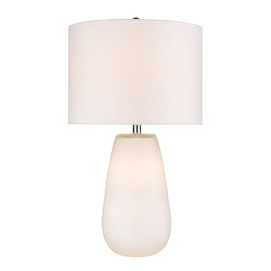Trend Home 16" Table Lamp, White