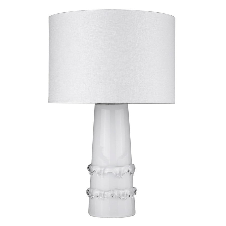 Trend Home 17" Table Lamp, White