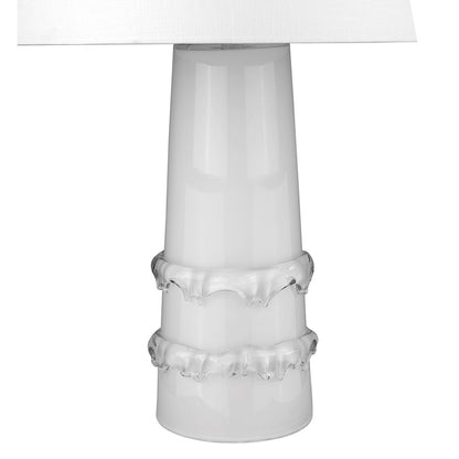 Trend Home 17" Table Lamp, White