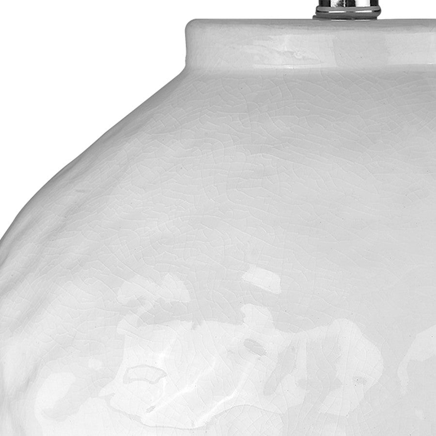 Trend Home 12" Table Lamp, Nickel