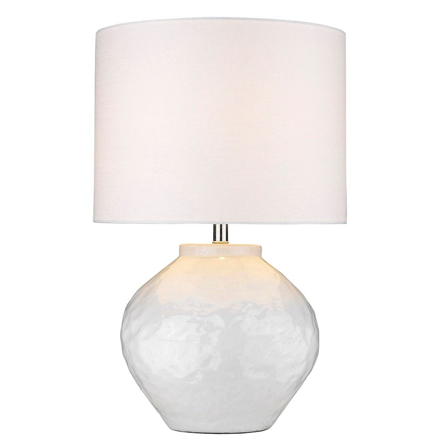 Trend Home 12" Table Lamp, Nickel
