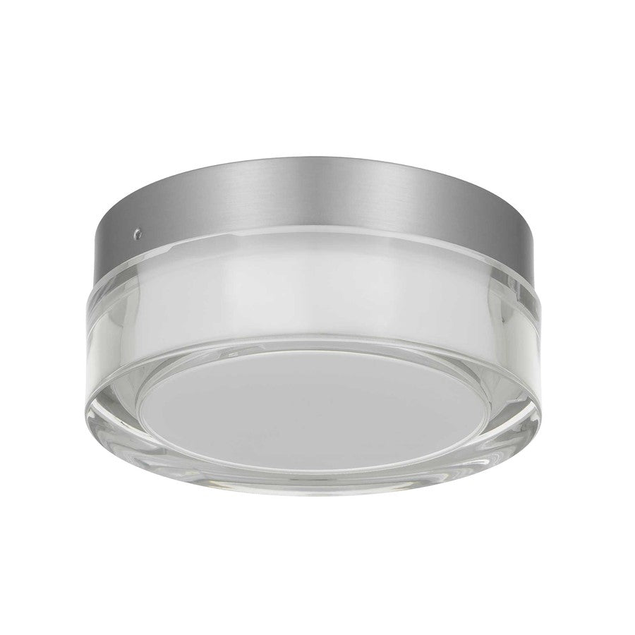 Alteck Sunspot 6" LED Outdoor, Brushed Stainless Steel - AFM0016-3CCT-W-BSS