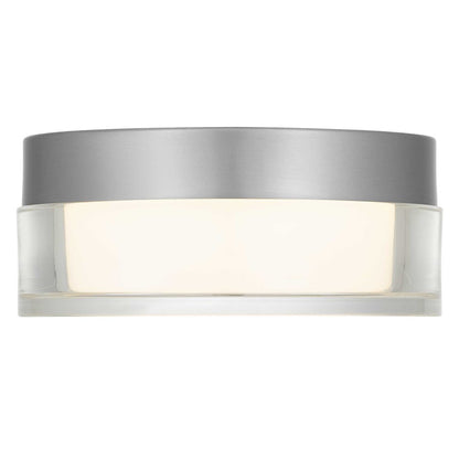 Alteck Sunspot 6" LED Outdoor, Brushed Stainless Steel