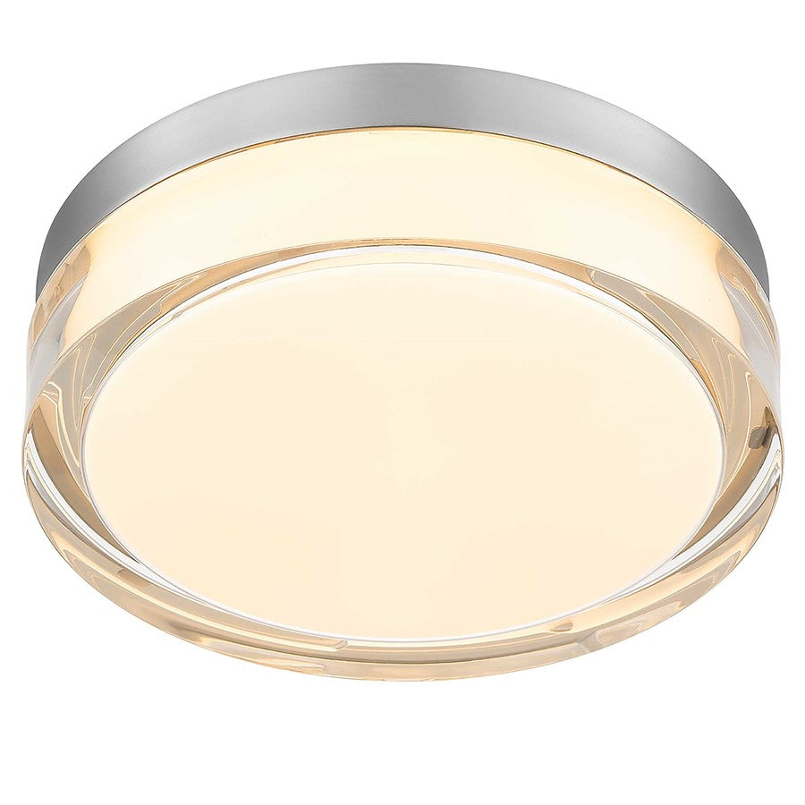 Alteck Sunspot 9" LED Outdoor, Brushed Stainless Steel