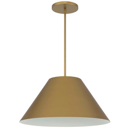 Alteck Jaz 22" BrassOutdoor Pend, Painted Brass - AP0078-5CCT-W-PB
