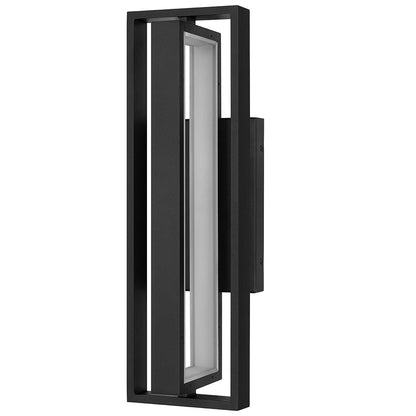 Alteck In/Out 18.5" LED Outdoor Wall Sconce, Sand Black - AW0053-30-W-BK