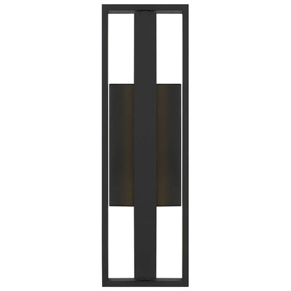 Alteck In/Out 18.5" LED Outdoor Wall Sconce, Sand Black