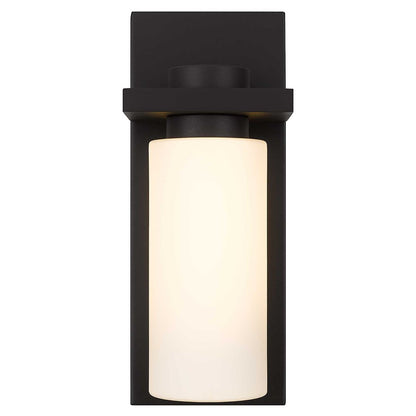 Alteck Kast 19" LED Outdoor Wall Sconce, Dark Bronze