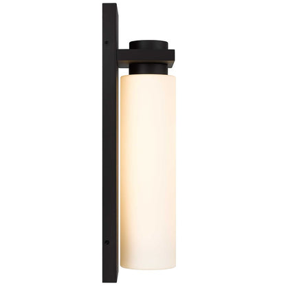 Alteck Kast 14" LED Outdoor Wall Sconce, Dark Bronze