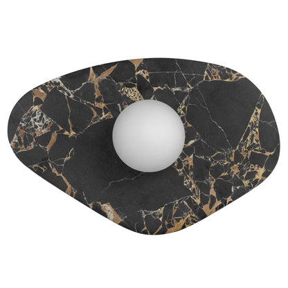 Alteck Tenere 12" LED Outdoor Wall Sconce, Sand Black/Black