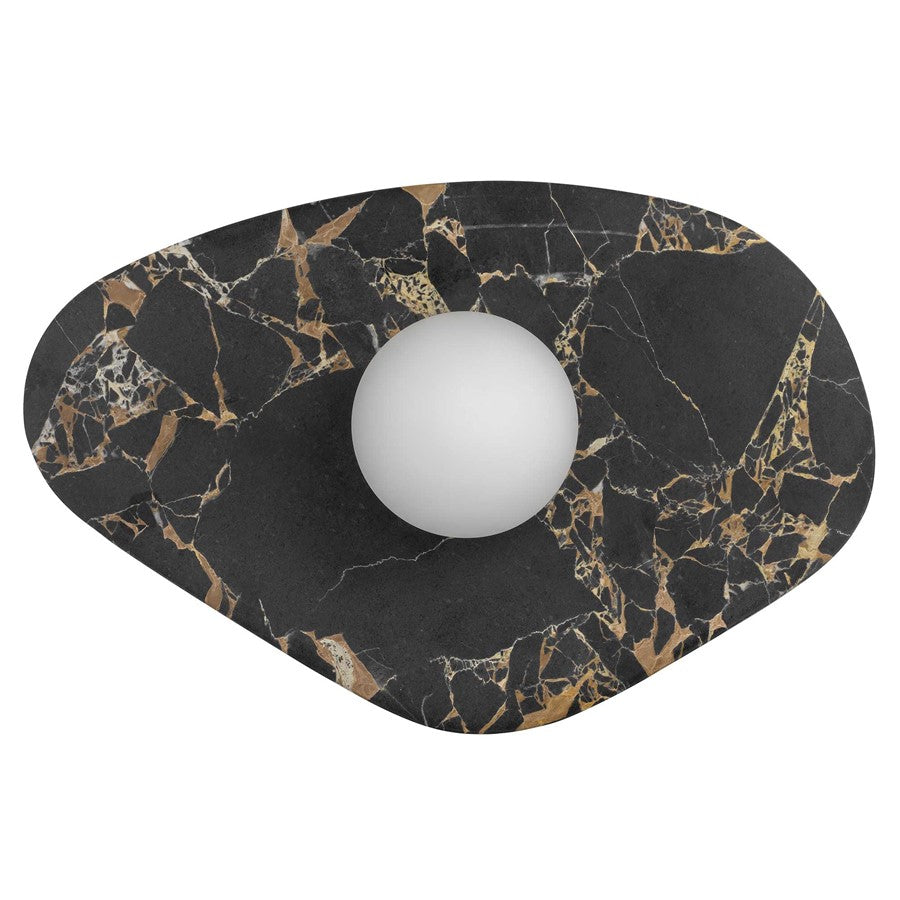 Alteck Tenere 12in 1-Light Outdoor Wall Sconce | Contemporary Sand Black and Etched Opal Glass | Entryway & Patio | Model AW0120-3CCT-W-BK