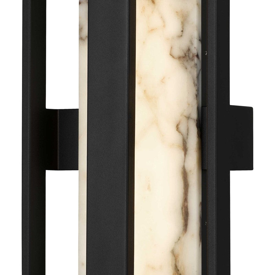 Alteck Roundabout 22" LED Outdoor, Painted Antique Brass