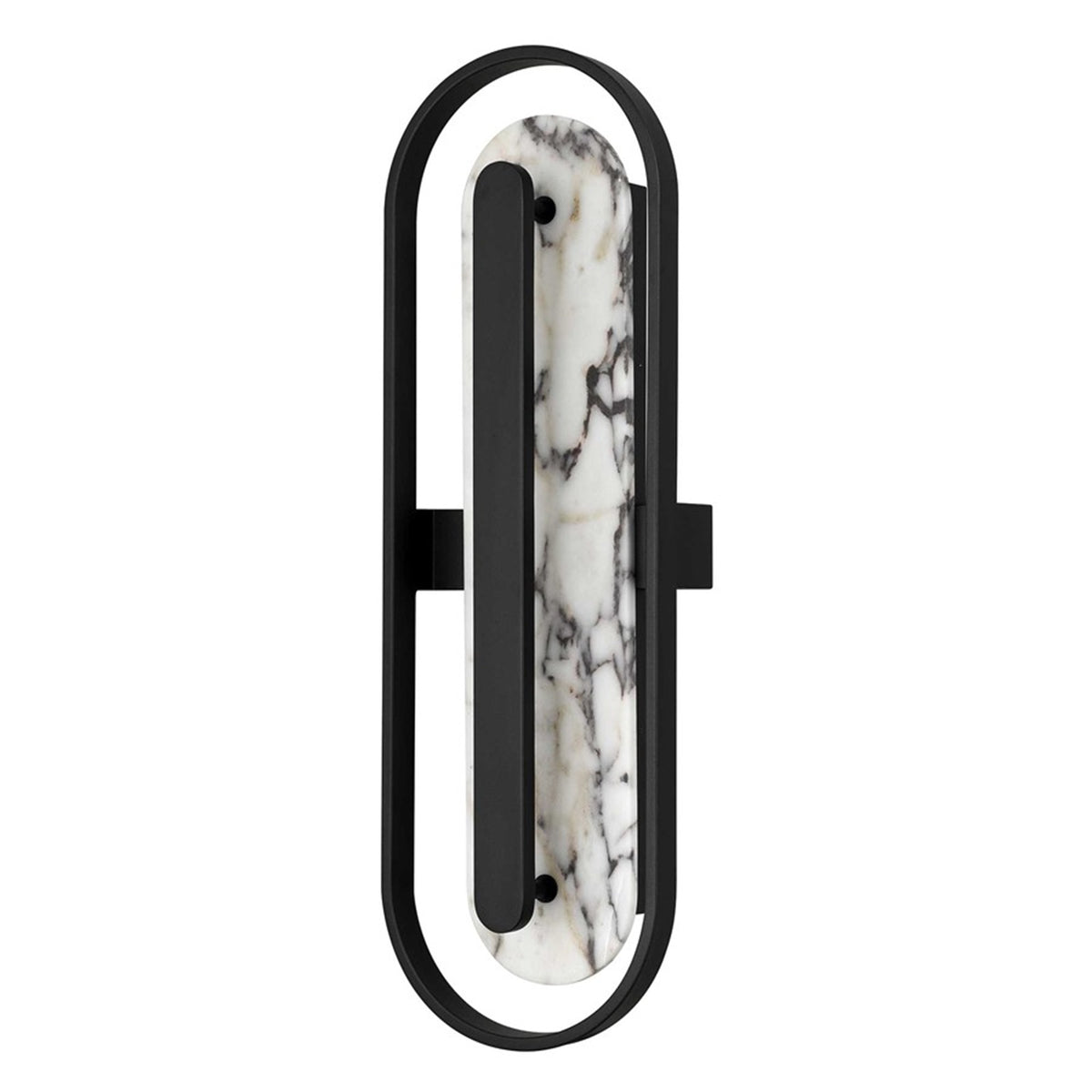Alteck Roundabout 28in 1-Light LED Outdoor Wall Sconce | Contemporary Sand Black Aluminum and Silk Screen Glass | Entryway | Model AW0126-3CCT-W-BK