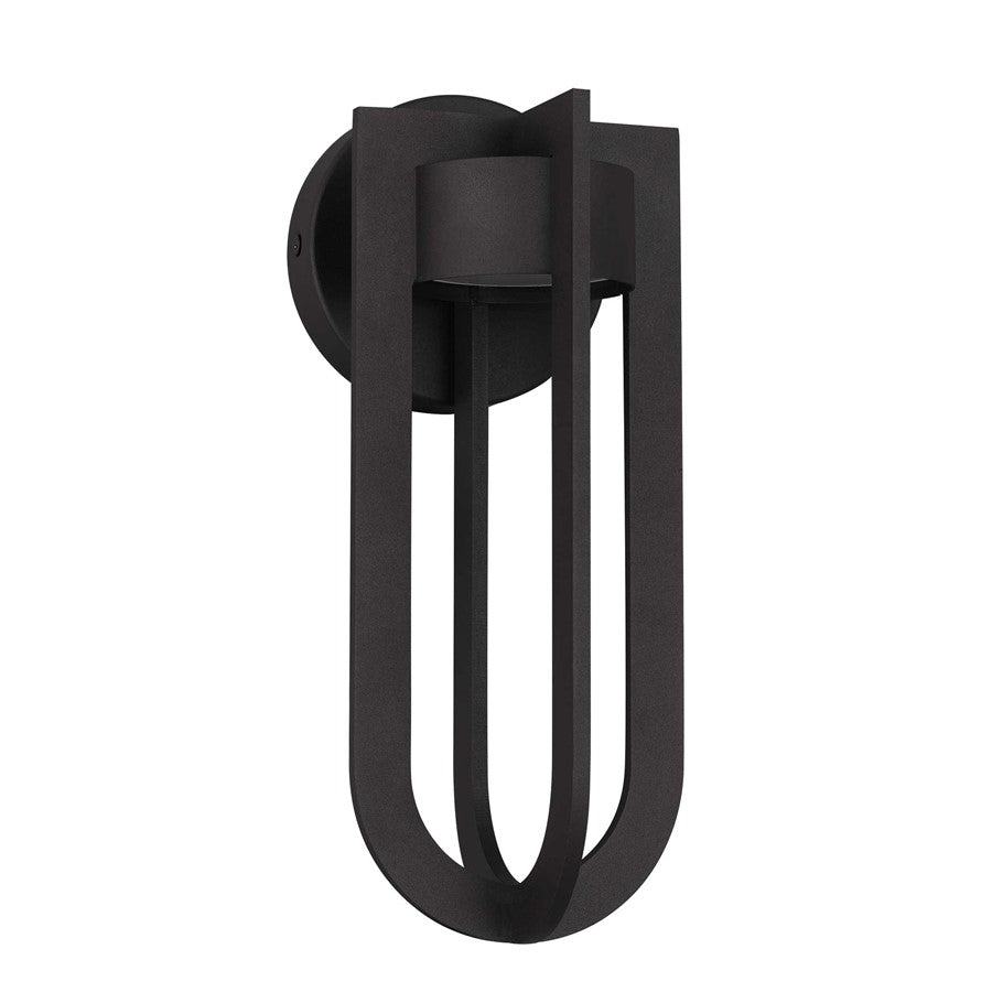 Alteck Furo 12" LED Outdoor Sconce, Bronze/Sand, Dark Bronze - AW0138-3CCT-W-DB