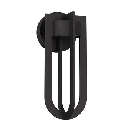 Alteck Furo 12" LED Outdoor Sconce, Bronze/Sand, Dark Bronze - AW0138-3CCT-W-DB