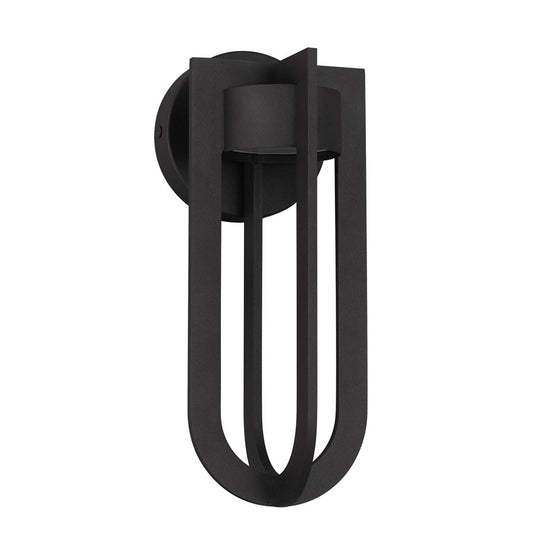 Alteck Furo 12" LED Outdoor Sconce, Bronze/Sand, Dark Bronze - AW0138-3CCT-W-DB