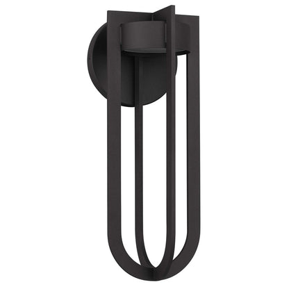 Alteck Furo 20" LED Outdoor Sconce, Bronze/Sand, Dark Bronze - AW0139-3CCT-W-DB