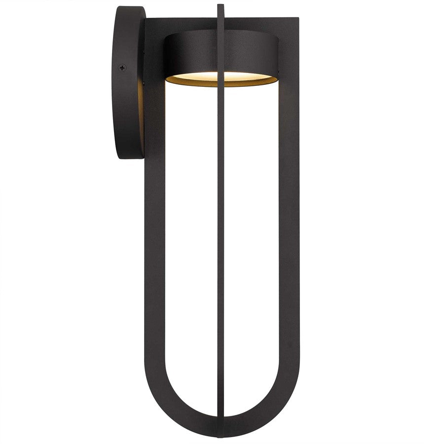 Alteck Furo 20" LED Outdoor Sconce, Bronze/Sand, Dark Bronze