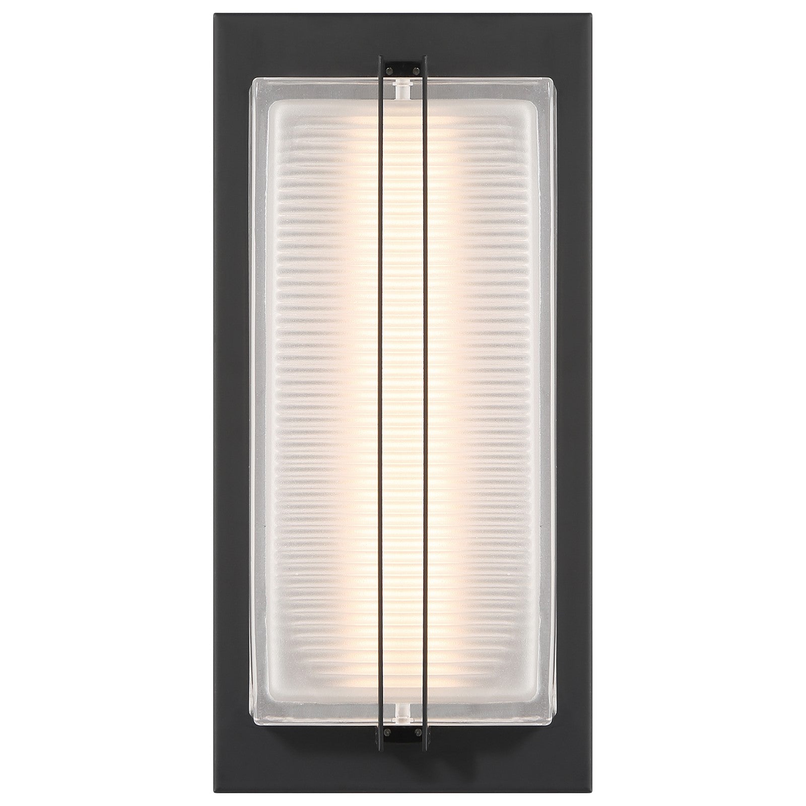 Access Driftwood LED Outdoor Wall Mt, 12.75"H, Black/Frosted