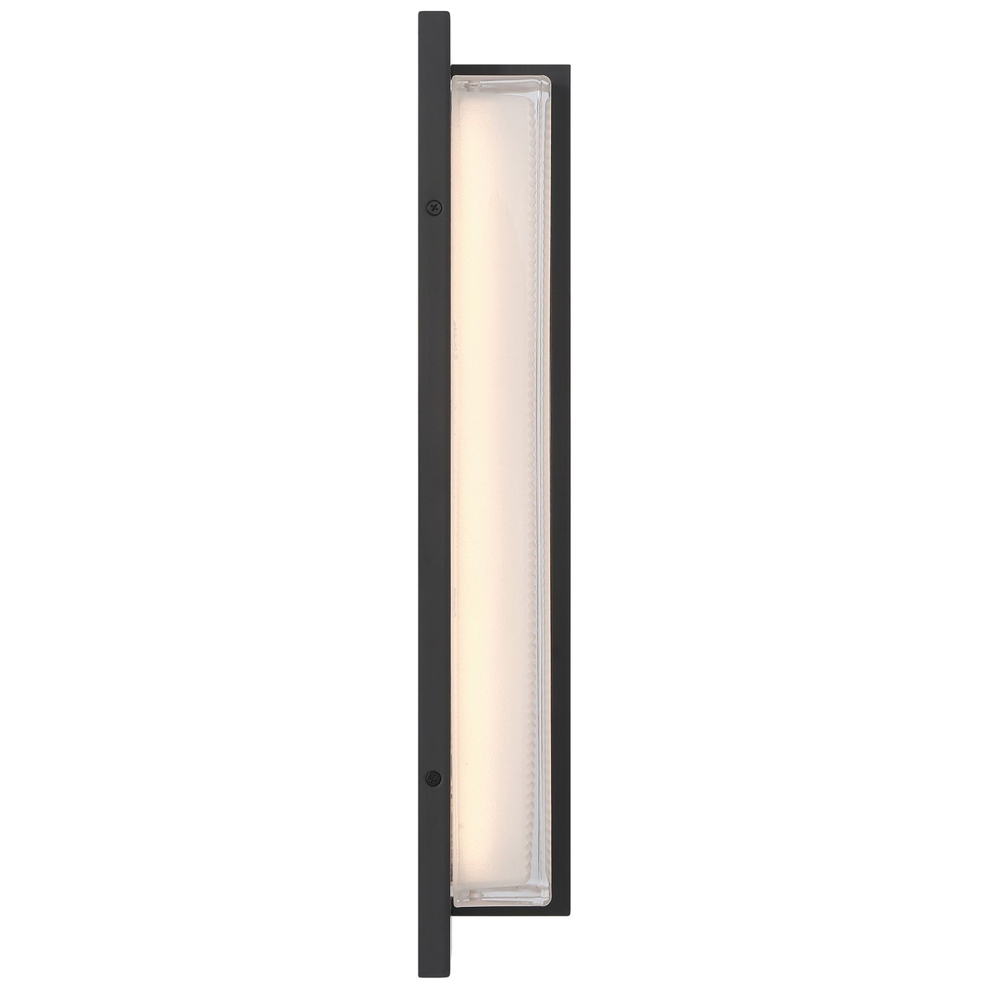 Access Driftwood LED Outdoor Wall Mt, 18.75"H, Black/Frosted