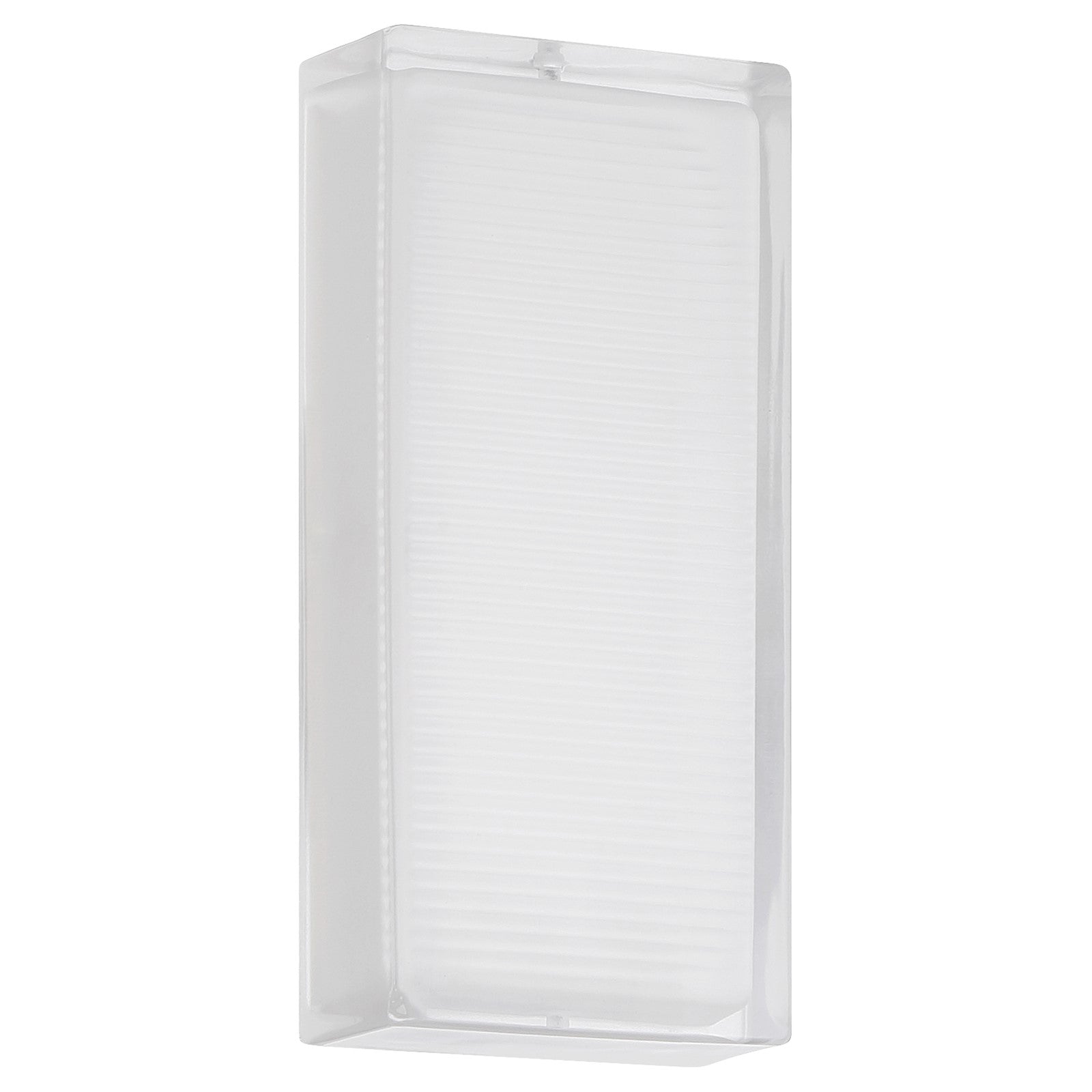 Access Porto LED Outdoor Wall Mt, 10.25"H, White/Frosted