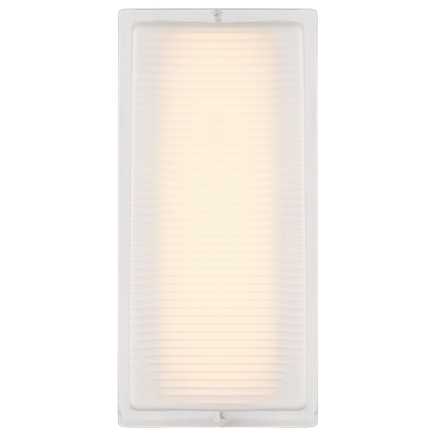 Access Porto LED Outdoor Wall Mt, 10.25"H, White/Frosted