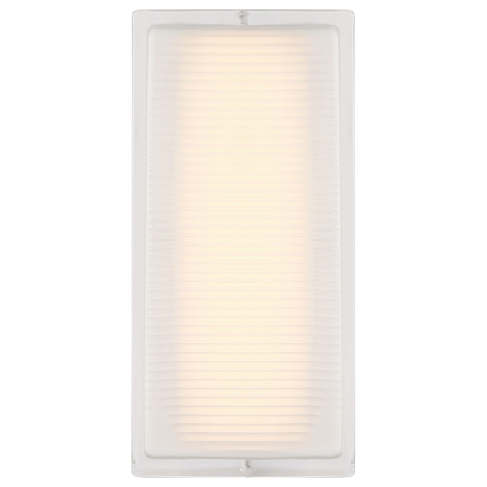 Access Porto LED Outdoor Wall Mt, 10.25"H, White/Frosted