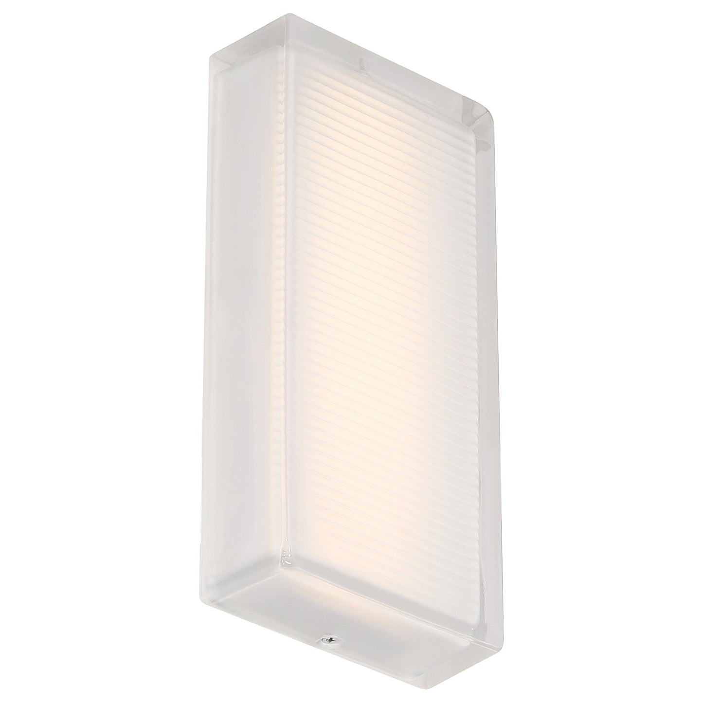 Access Porto LED Outdoor Wall Mt, 10.25"H, White/Frosted