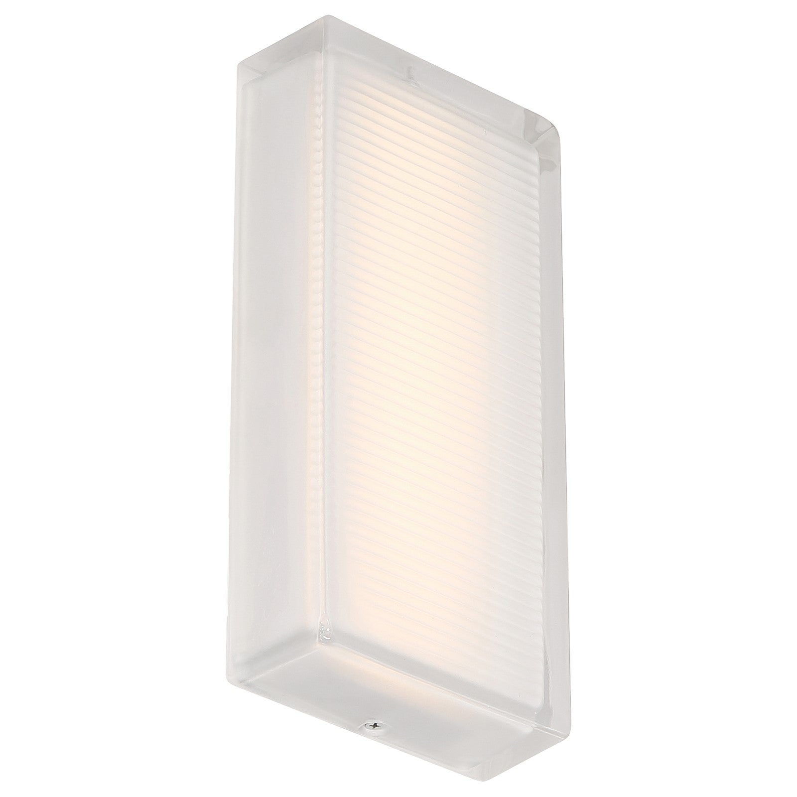 Access Porto LED Outdoor Wall Mt, 10.25"H, White/Frosted