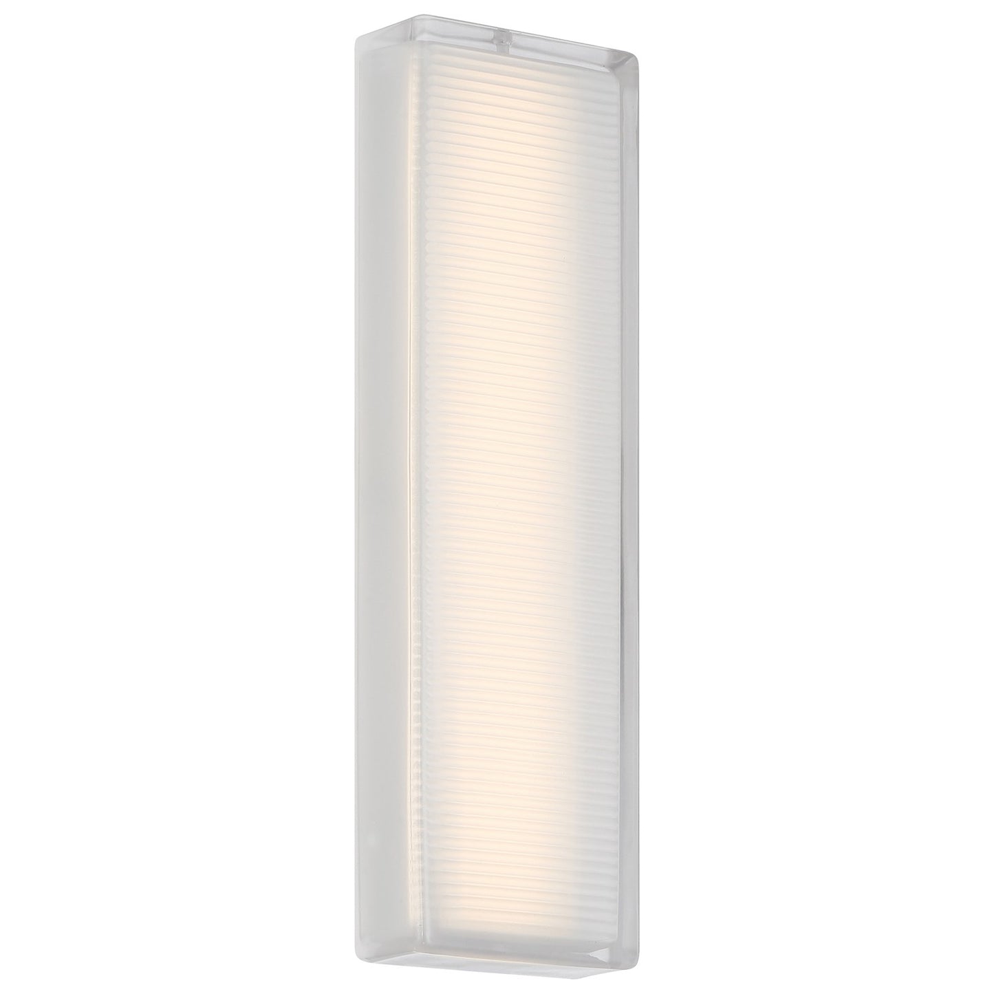 Access Porto LED Outdoor Wall Mt, 16.25'H, White/Frosted